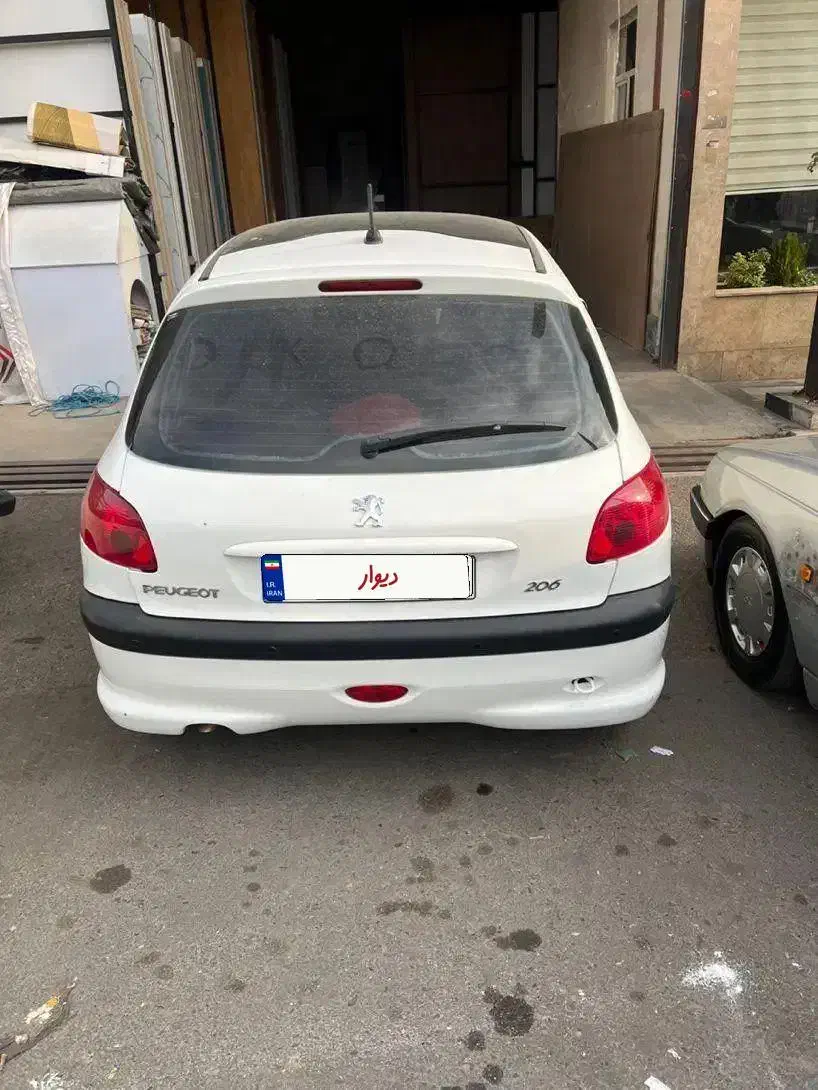 ۲۰۶تیپ۳پانوراما۱۴۰۱|خودرو سواری و وانت|ری, دولتآباد|دیوار