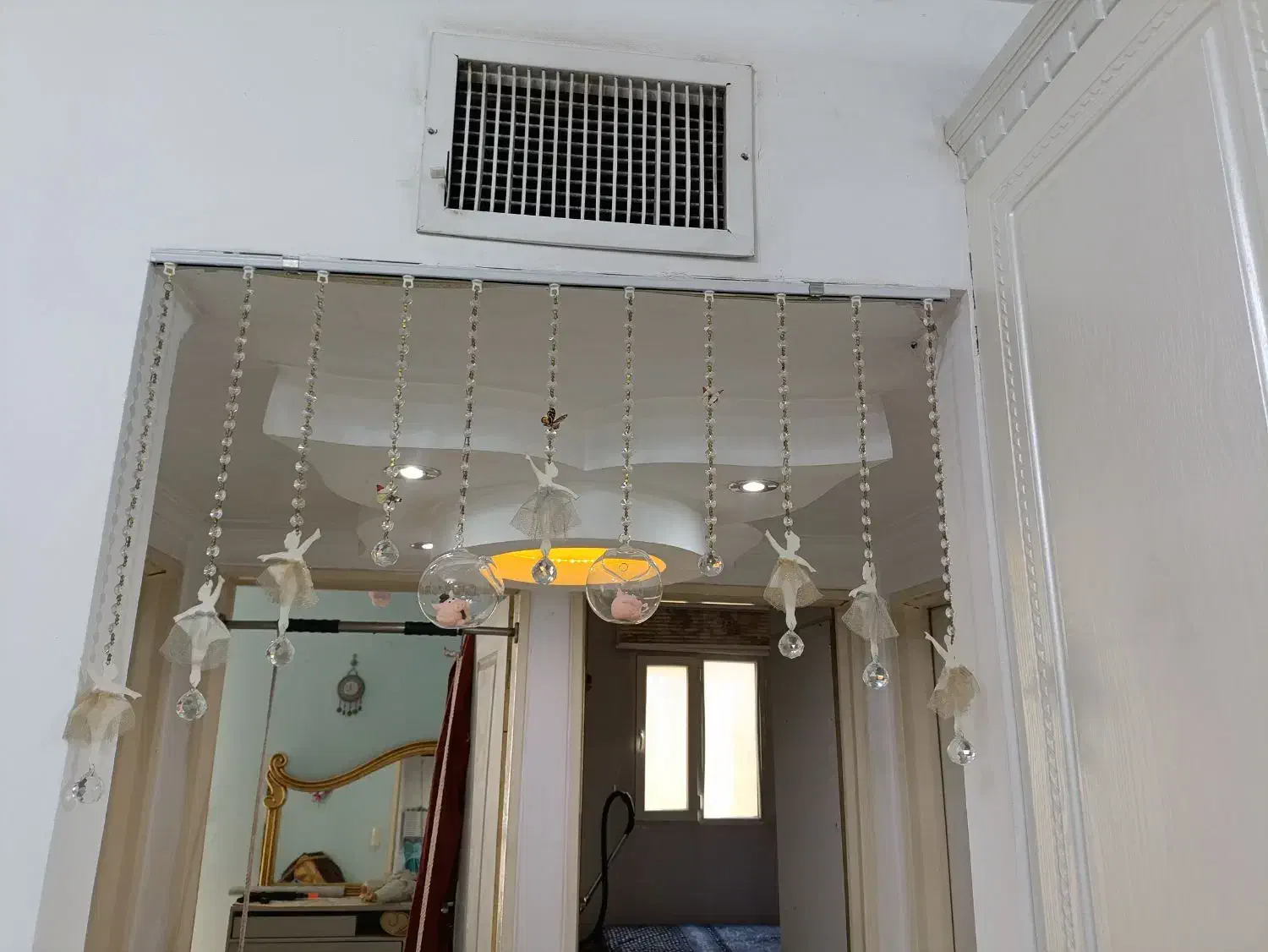 پرده کریستالی|پرده، رانر، رومیزی|چهاردانگه (تهران), |دیوار