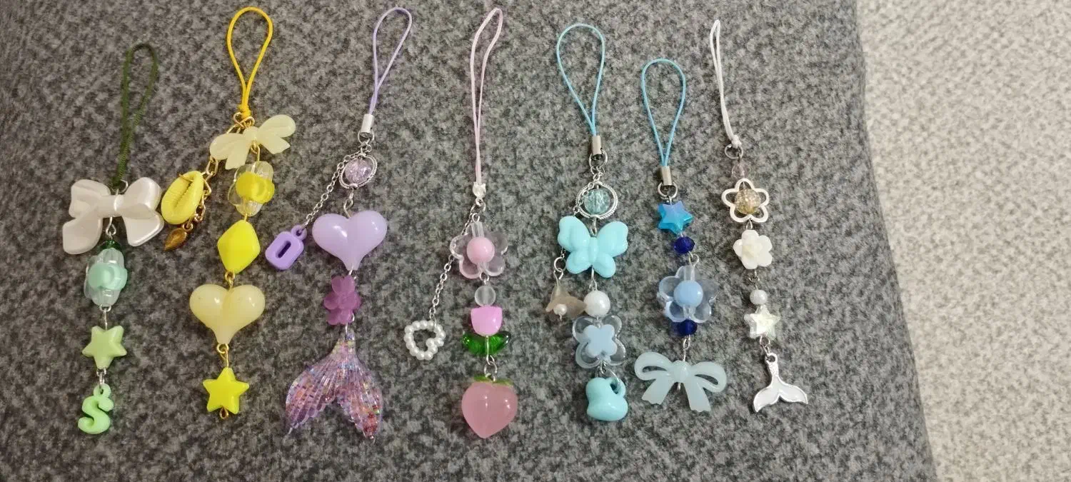 ساخت افون چارم های فانتزی.گردنبندودستبندوگوشواره|زیورآلات و اکسسوری|چرداول, |دیوار