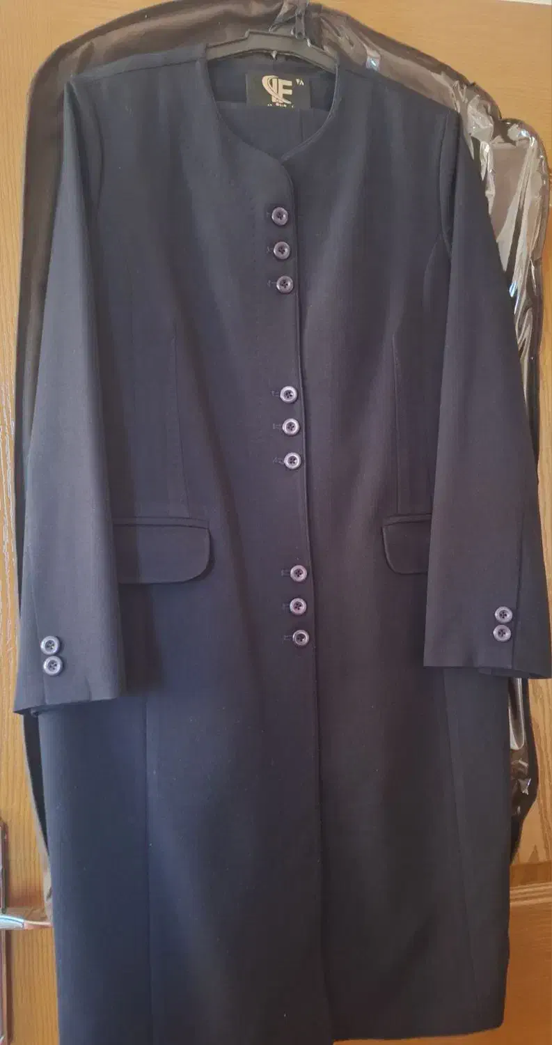 مانتو شلوار اداری سورمه ای|لباس|حمیدیا, |دیوار