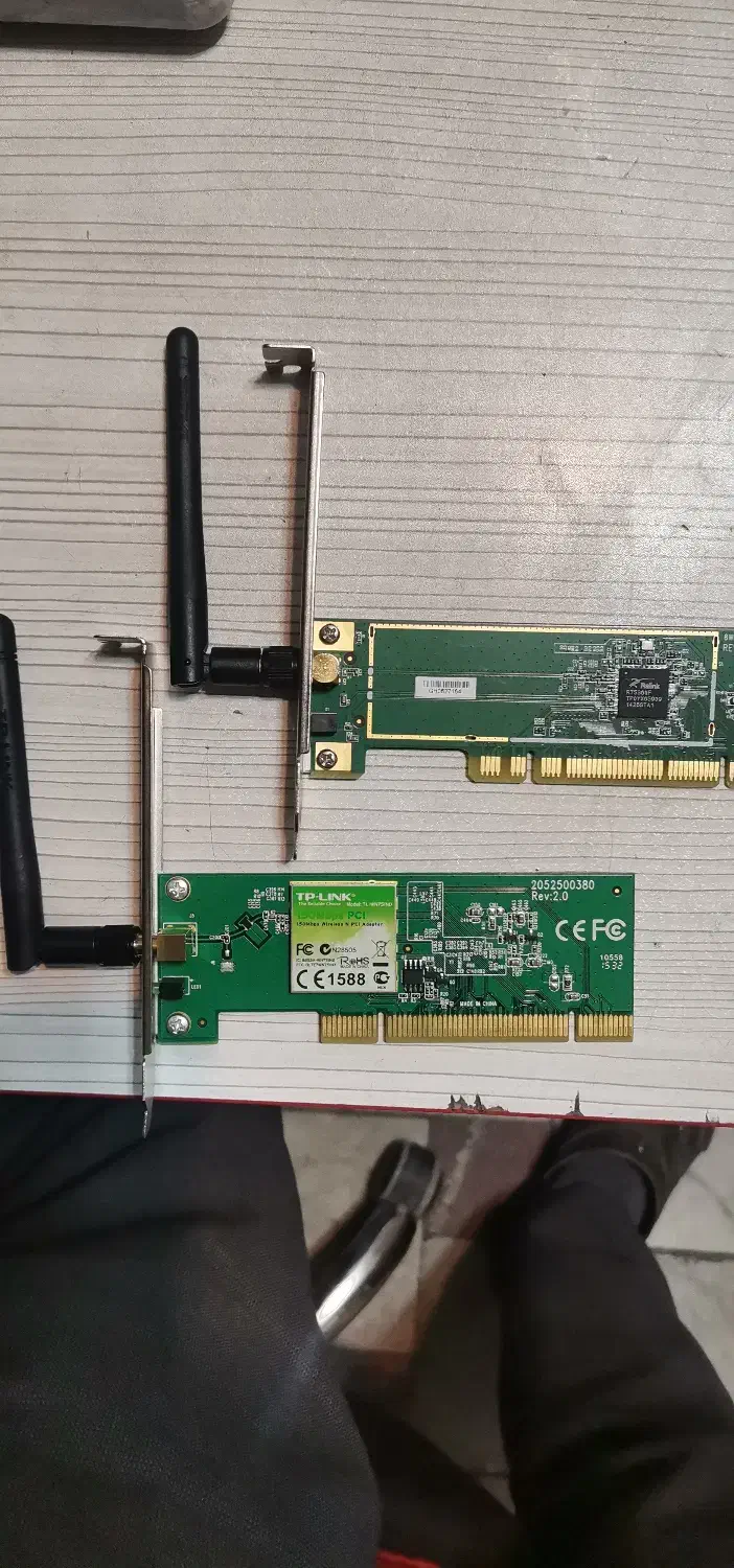 کارت شبکه وایرلس pci|مودم و تجهیزات شبکه|تبریز, |دیوار