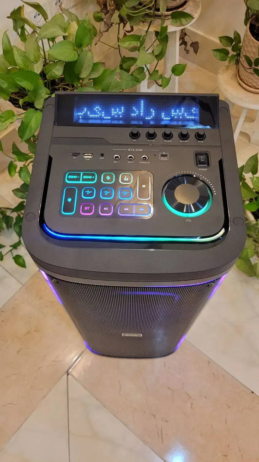 اسپیکر فوق حرفه ایی قبل حمل bts|سیستم صوتی خانگی|قم, شهرک قدس|دیوار