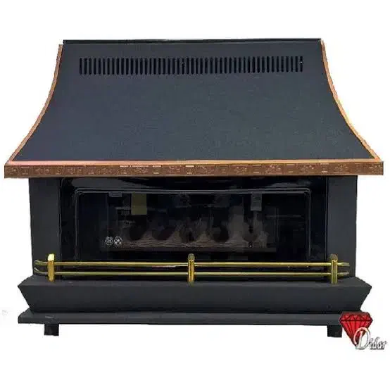 بخاری گازی تکنو طرح شومینه پلار|بخاری، هیتر، شومینه|یزد, |دیوار