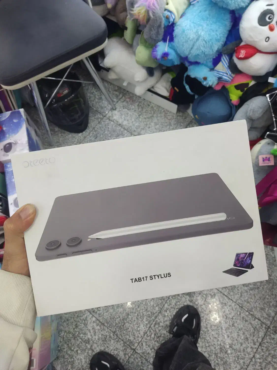 تبلت شرکت oteto مدل tab17stylus همراه یک قلم لمسی|تبلت|شیراز, معالی‌آباد|دیوار