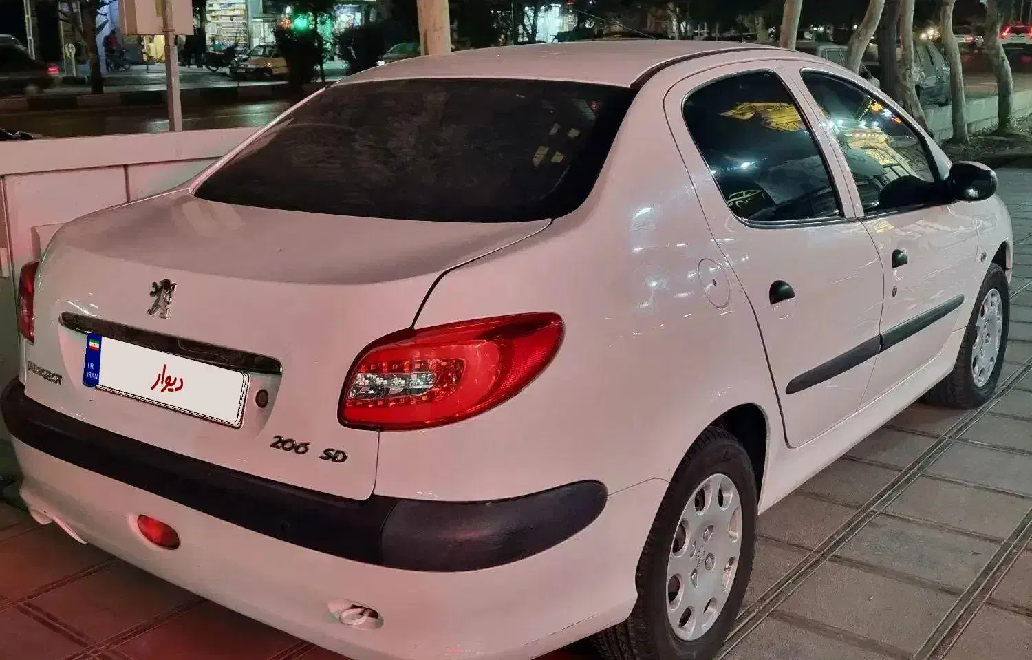 پژو 206 اس دی v8 سفارشی|خودرو سواری و وانت|قم, جهان بینی|دیوار