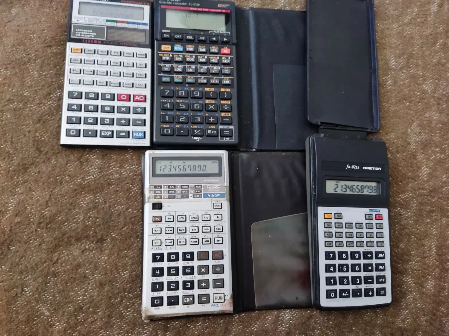 ماشین حساب قدیمی کاسیو ژاپنی مهندسی|لوازم التحریر|شیراز, پودنک|دیوار