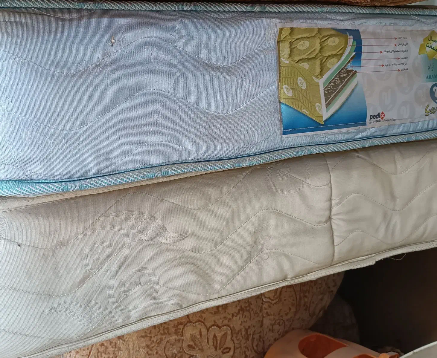 تشک خوش خواب یک نفره|تشک تختخواب|گرگان, |دیوار