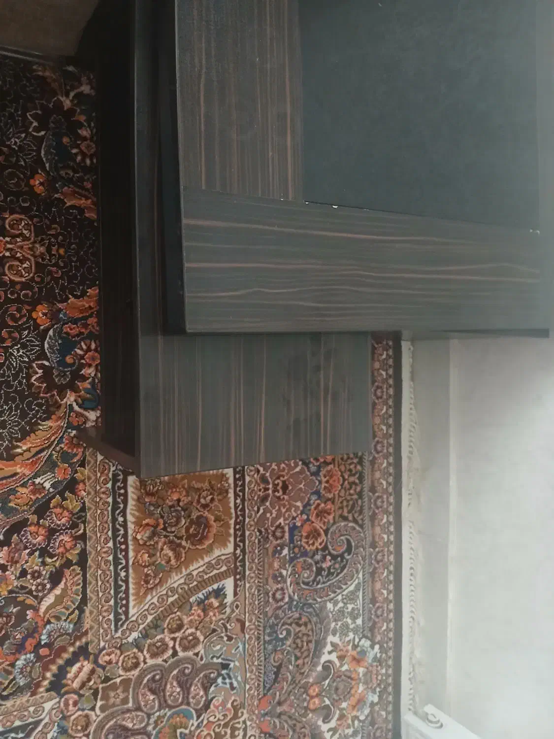 عسلی مبل از چوب گردو|مبلمان خانگی و میز عسلی|همدان, |دیوار