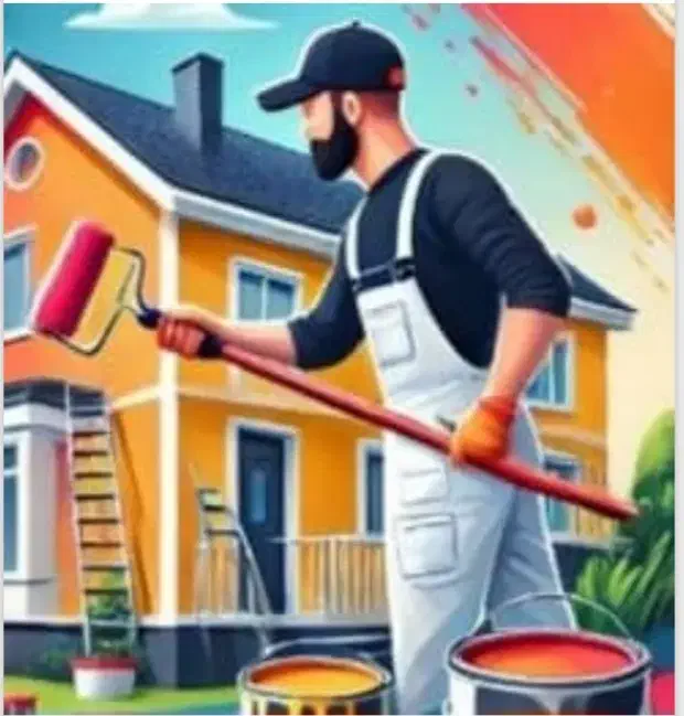 رنگ آمیزی دیوار درب پنجره راه پله. کابینت|خدمات پیشه و مهارت|بندر گناوه, |دیوار