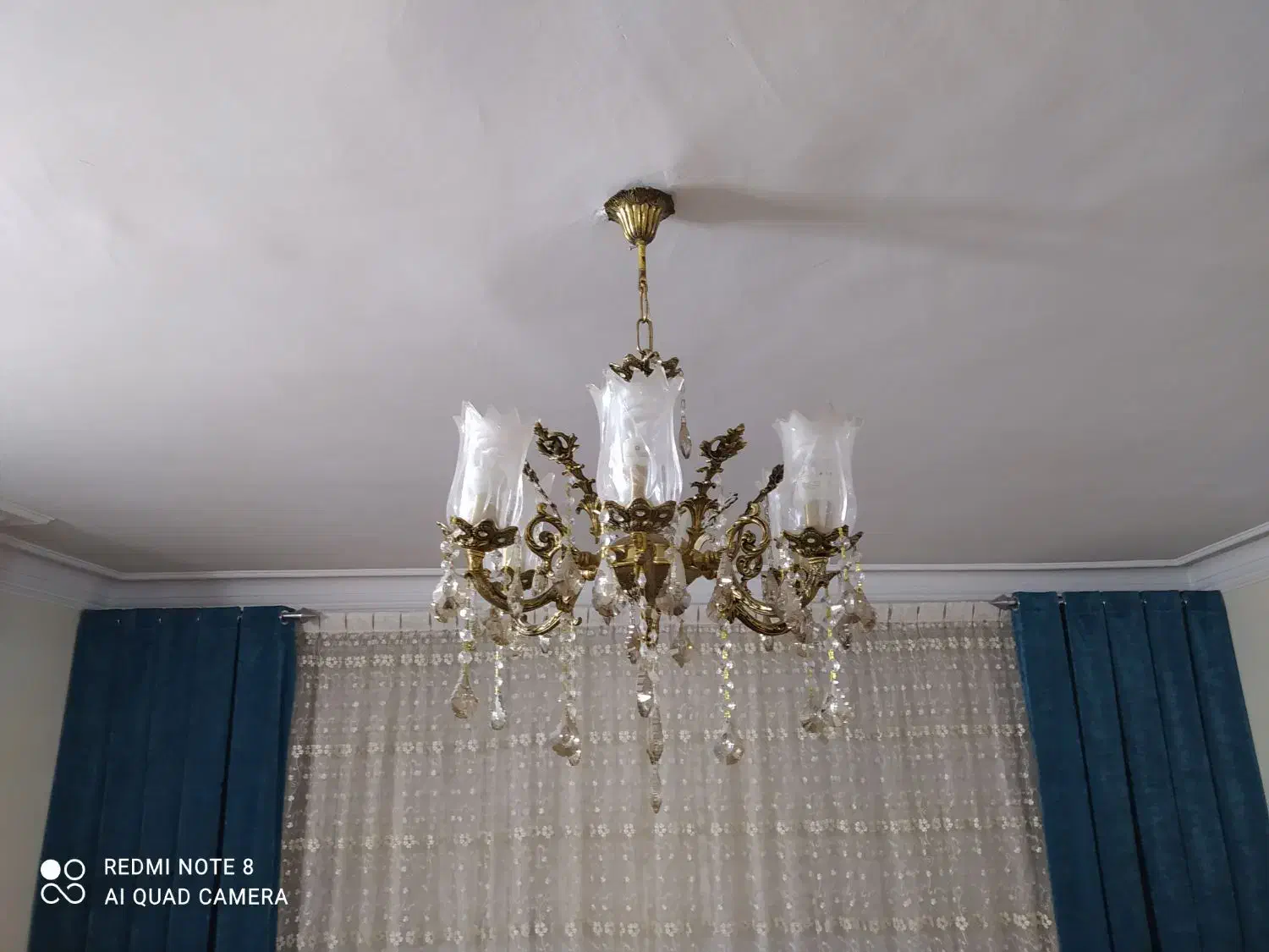 لوستر|لوستر و چراغ آویز|شهریار, شهریار|دیوار