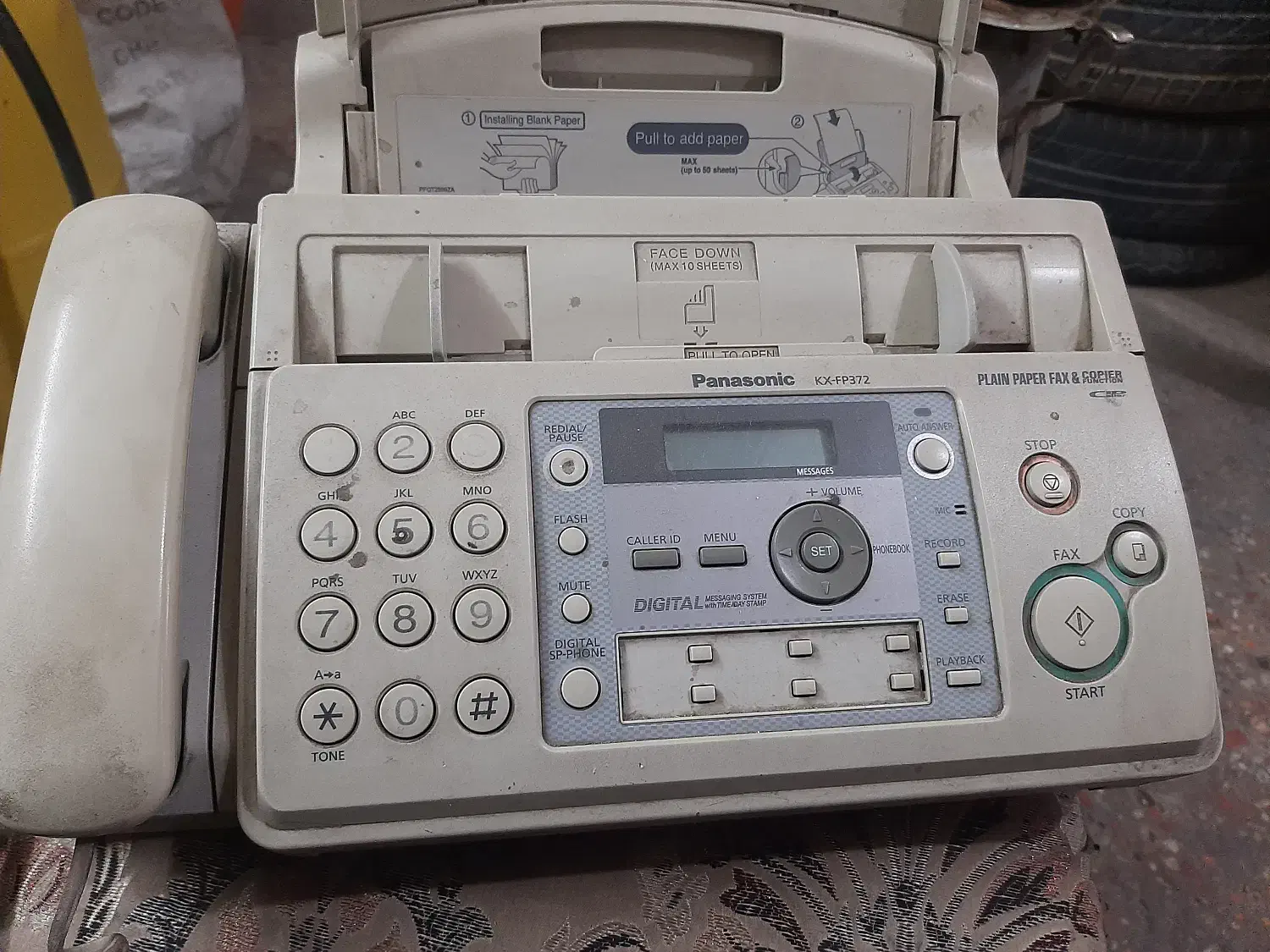 دستگاه فکس|پرینتر، اسکنر، کپی، فکس|خمینی‌شهر, |دیوار