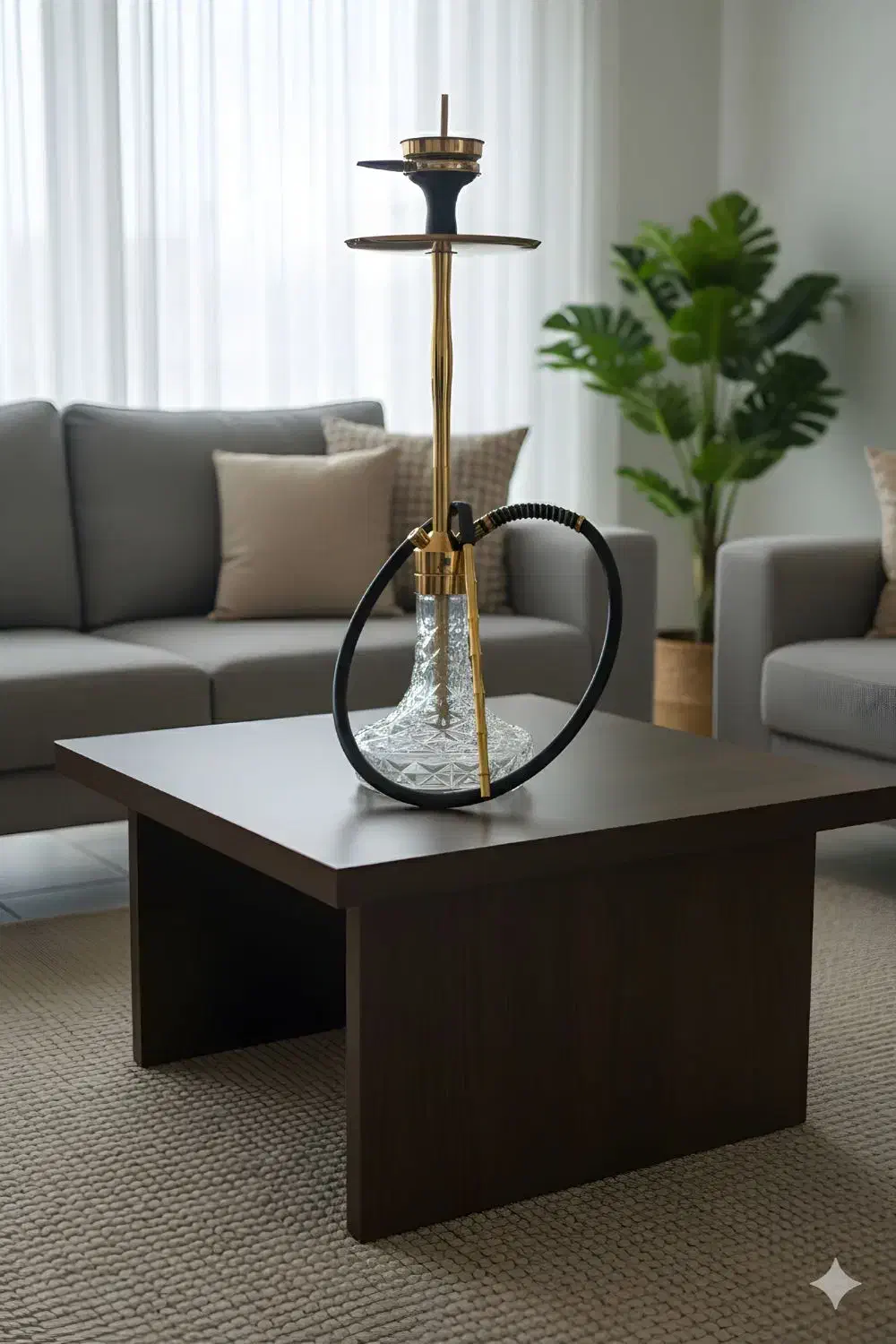 قلیان کرنو اصلی برنجی با تمام لوازم|کلکسیون و سرگرمی|مشهد, چهنو|دیوار