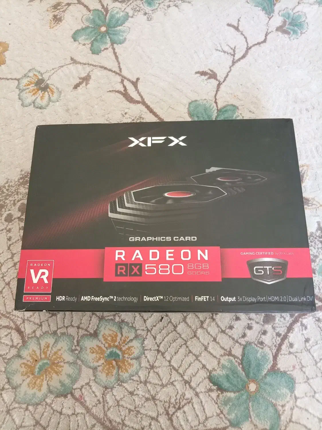 جعبه کارت گرافیک rx580|قطعات و لوازم جانبی رایانه|هشتگرد, شهرک ریحانه|دیوار