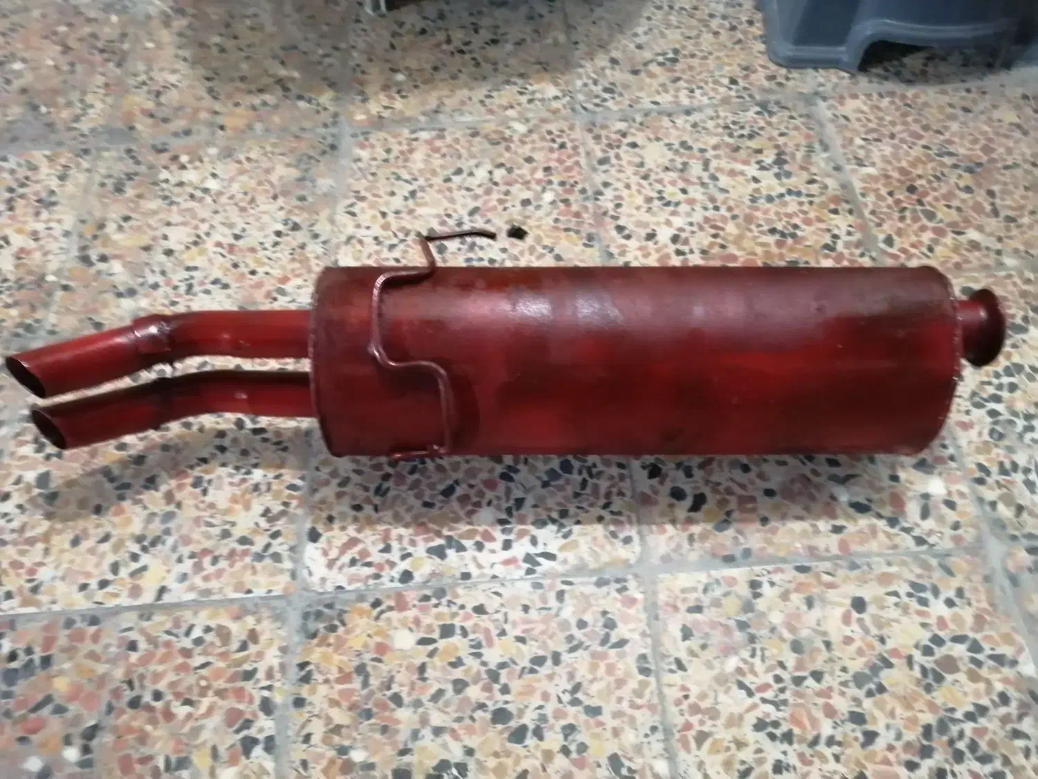 رینگ ۱۶ و اگزوز دست ساز معاوضه|قطعات یدکی و لوازم جانبی|بندر ماهشهر, |دیوار