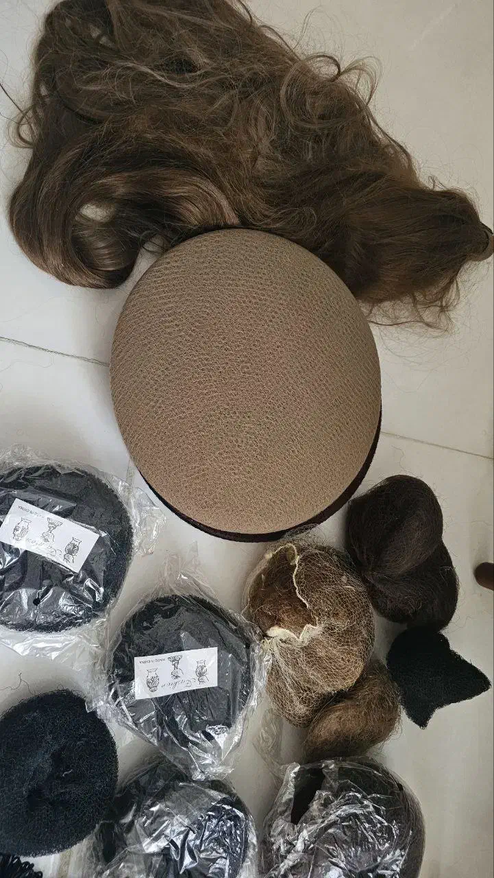 وسایل شنیون مو همراه با مو|آرایشی، بهداشتی، درمانی|بوکان, |دیوار