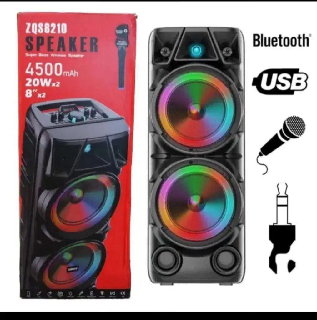 اسپیکر بلوتوثی و شارژی نو آکبند|سیستم صوتی خانگی|اسلامشهر, شهرک سعیدیه|دیوار