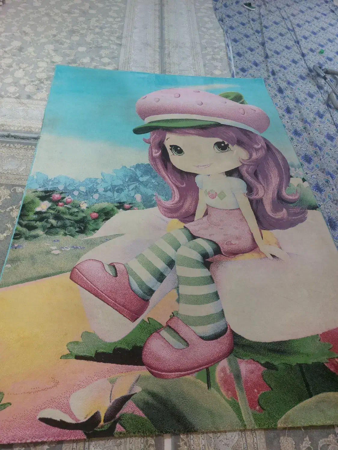 فرش اتاق کودک|فرش|خرم‌آباد, |دیوار