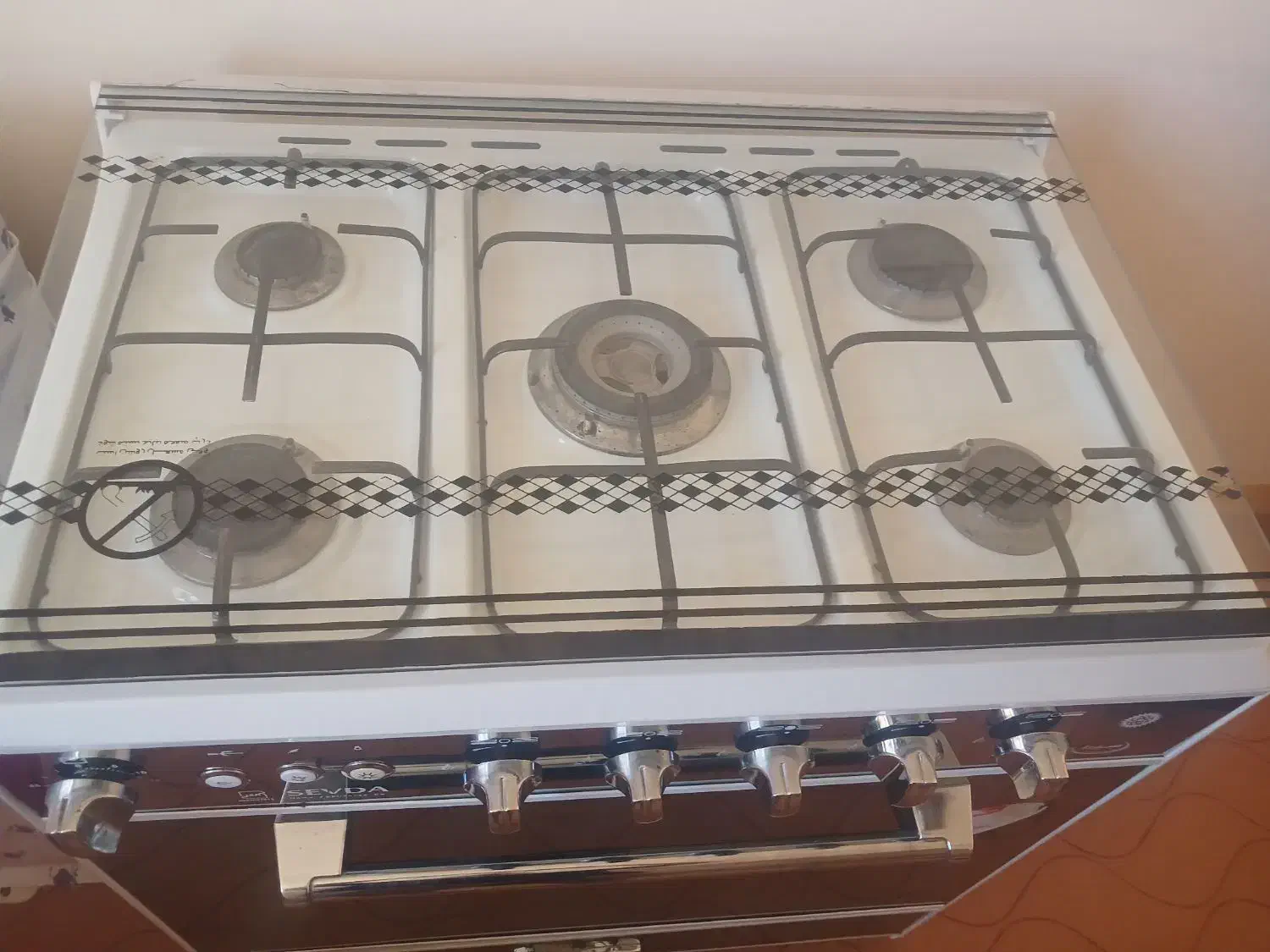 اجاق گاز پنج شعله طرح فر مدل سودا|اجاق گاز و لوازم برقی پخت‌وپز|مسجد سلیمان, |دیوار