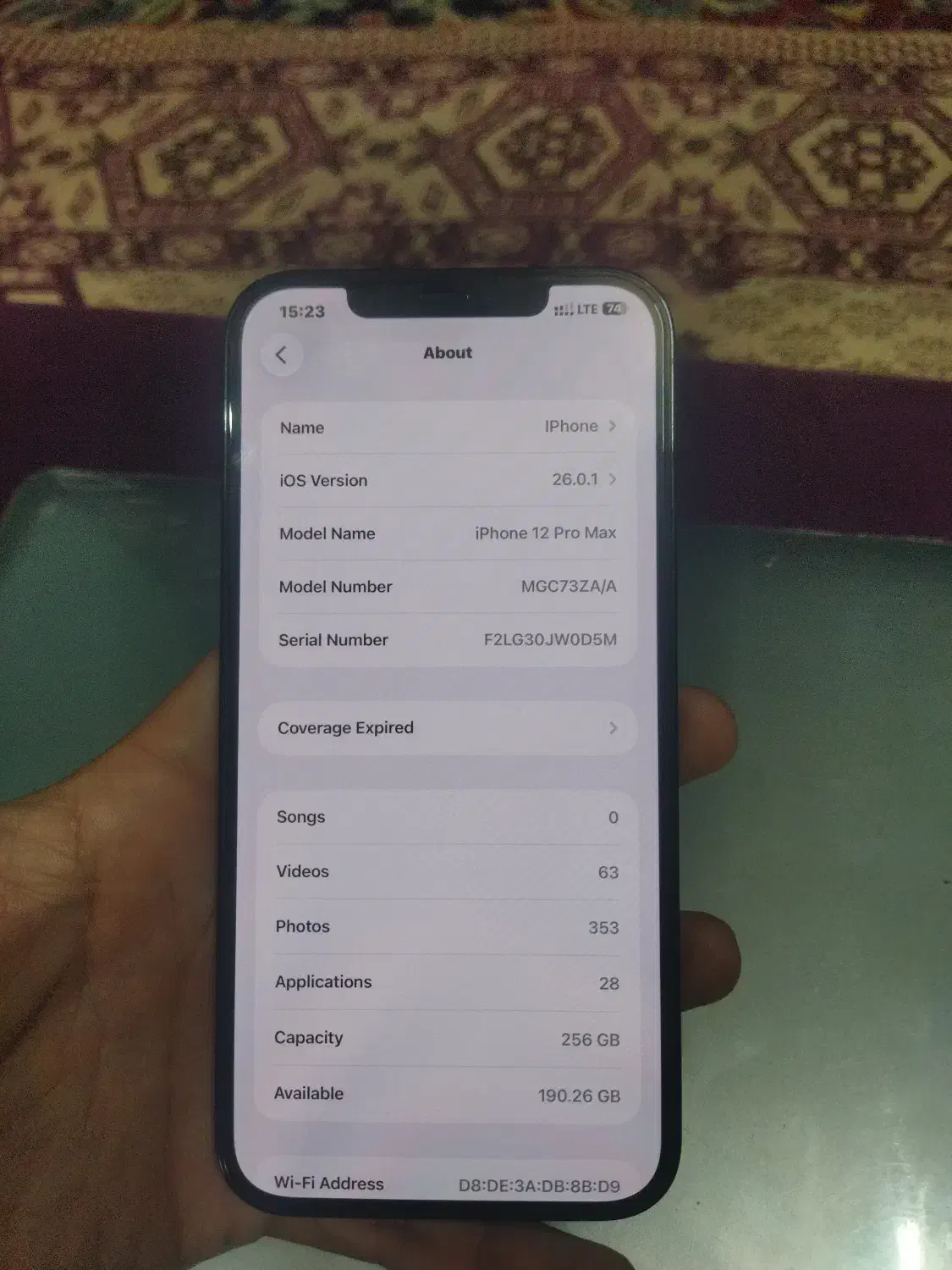 ایفون ۱۲ پرومکس|موبایل|ساری, |دیوار