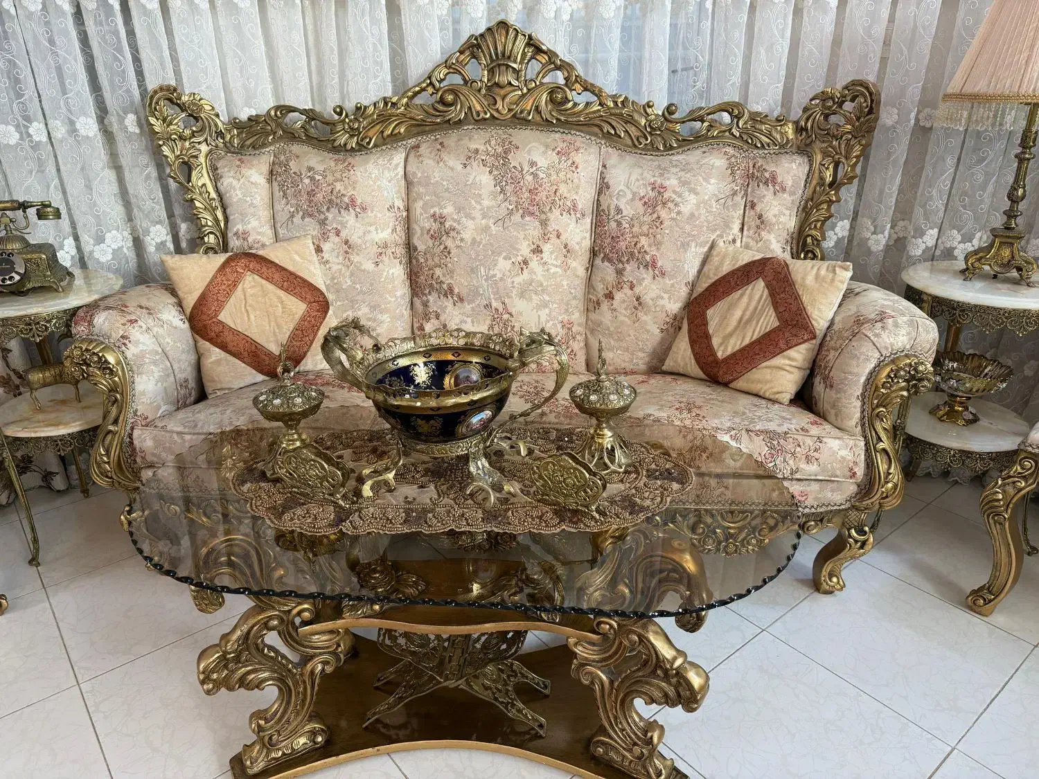 مبل و میز ناهار خوری ست|مبلمان خانگی و میز عسلی|کاشان, کوچه باسکول|دیوار