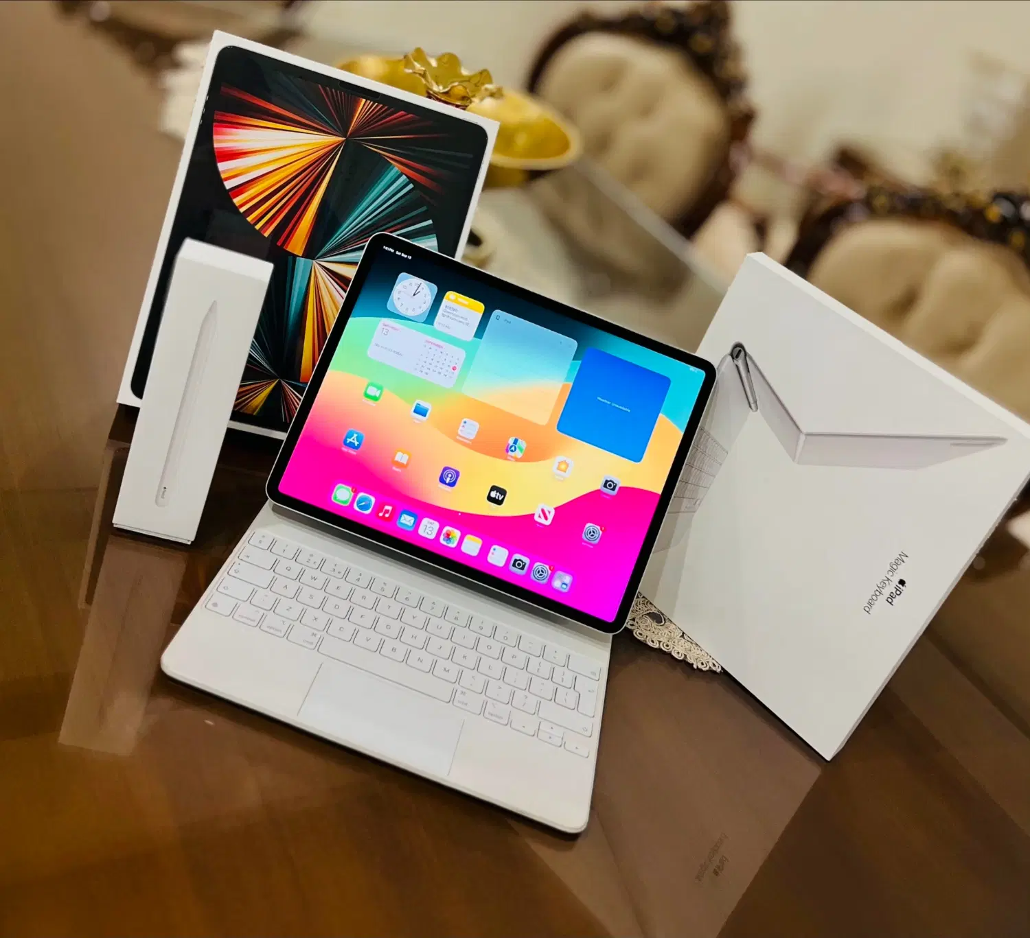ipad PRO M1/13inch/WIFI/سیم کارت خور/ قلم نسل۲|تبلت|تهران, گیشا|دیوار