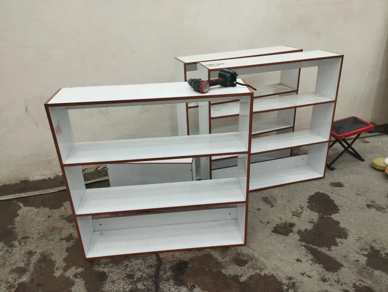 قفسه باکسی ام دی اف|کتابخانه، شلف، قفسههای دیواری|کرمانشاه, |دیوار