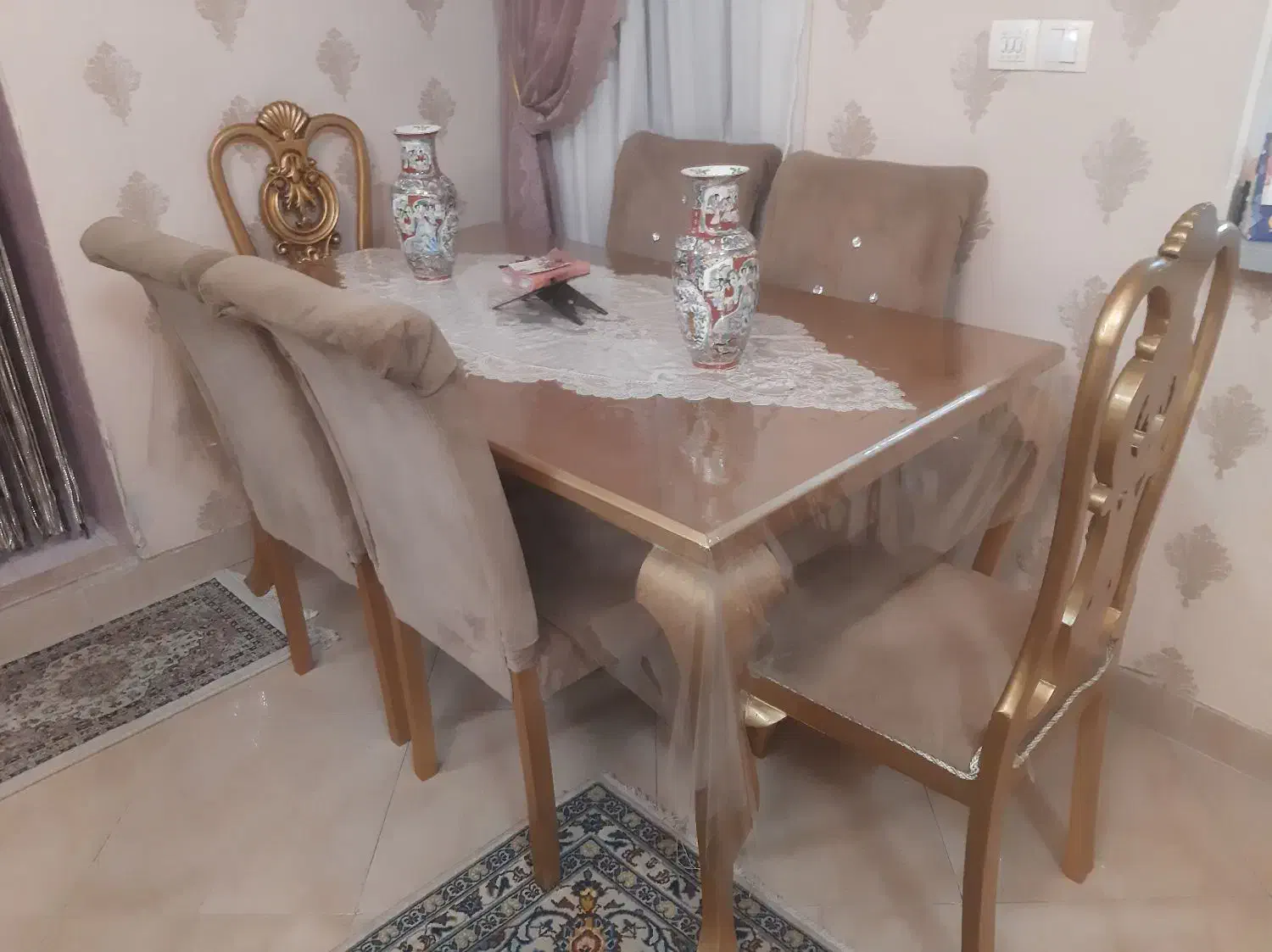 میز و صندلی غذاخوری|میز و صندلی غذاخوری|تهران, آهنگران (سراسیاب دولاب)|دیوار