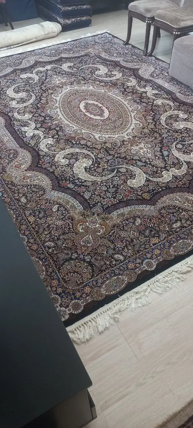 فرش ماشینی ۹متری درجه یک کاشان|فرش|تهران, مجیدآباد|دیوار