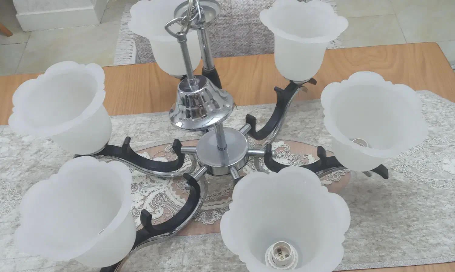 لوستر|لوستر و چراغ آویز|اندیشه, شهرک مریم|دیوار