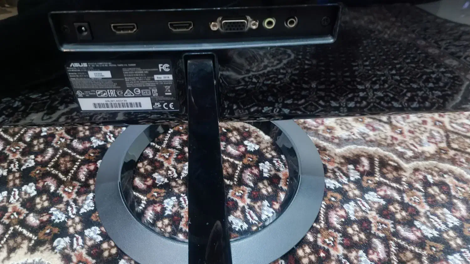 مانیتور 23 اینچ ایسوس|قطعات و لوازم جانبی رایانه|تبریز, |دیوار