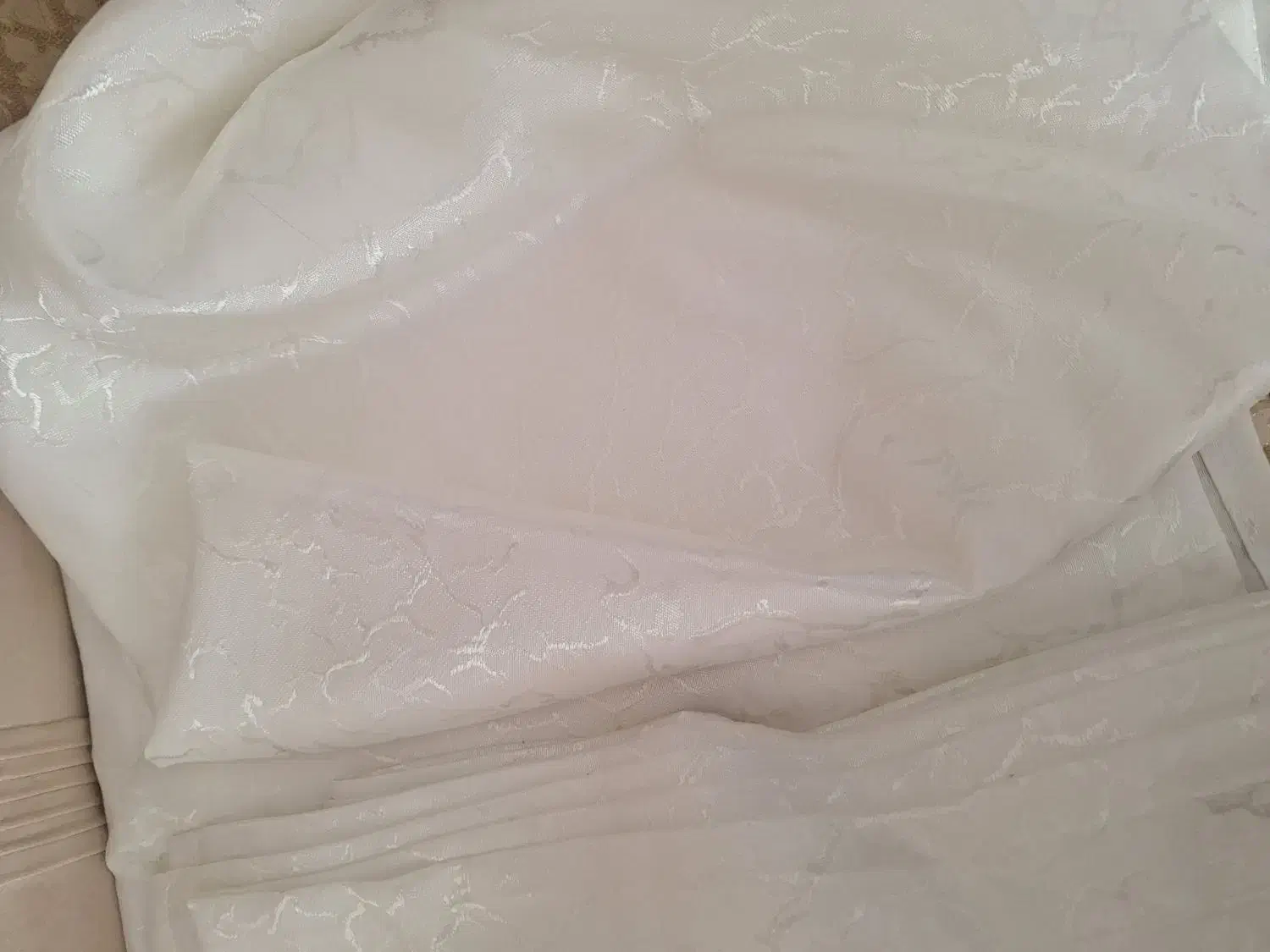 پرده پتینه  نو اصلااستفاده نشده ابریشمی 6در280|پرده، رانر، رومیزی|اصفهان, شیخ اشراق|دیوار