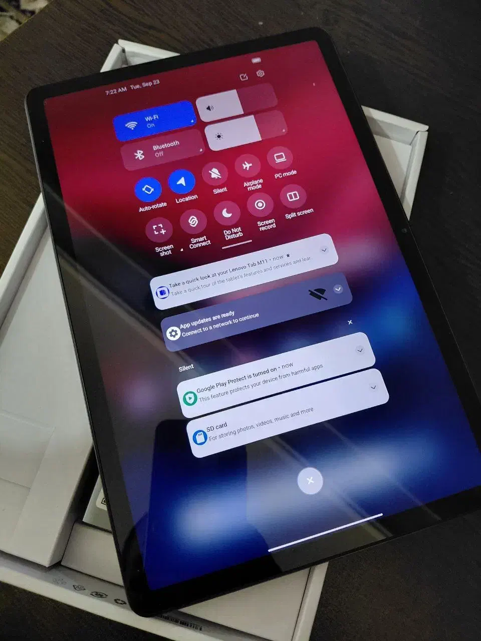 تبلت 11 اینچ lenovo m11 wifi|تبلت|قدس, شهرقدس|دیوار