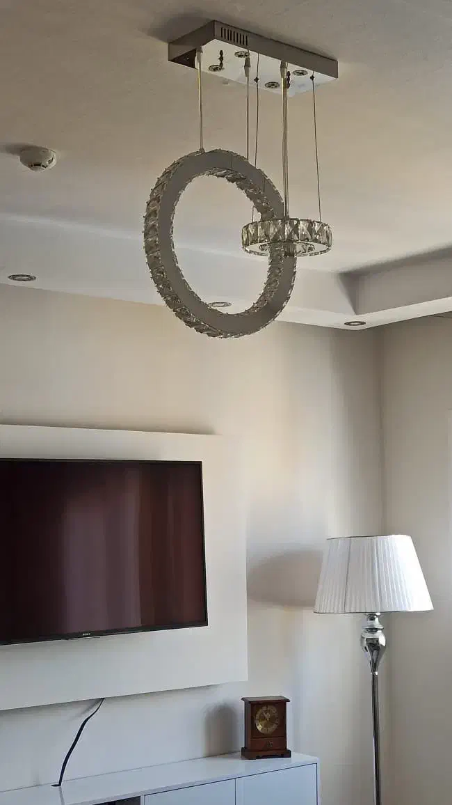 لوستر با چند مدل نور|لوستر و چراغ آویز|اراک, |دیوار