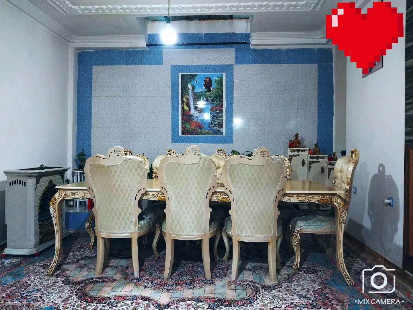 میز نهار خوری ۸ نفره|میز و صندلی غذاخوری|یاسوج, |دیوار