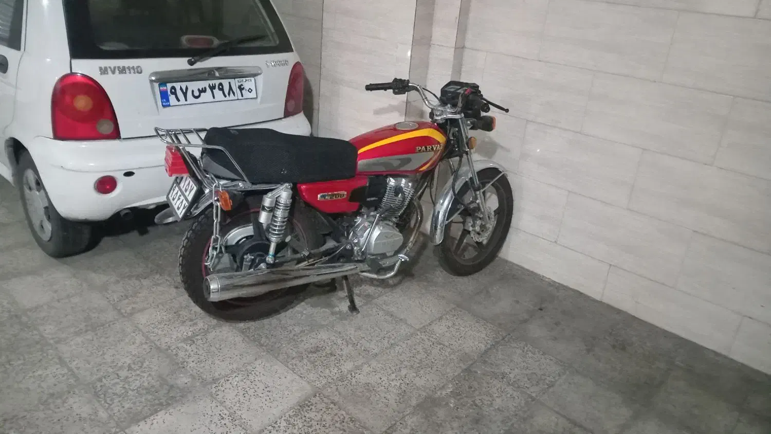 موتور نیروموتور ۲۰۰|موتورسیکلت|تهران, هلال احمر|دیوار