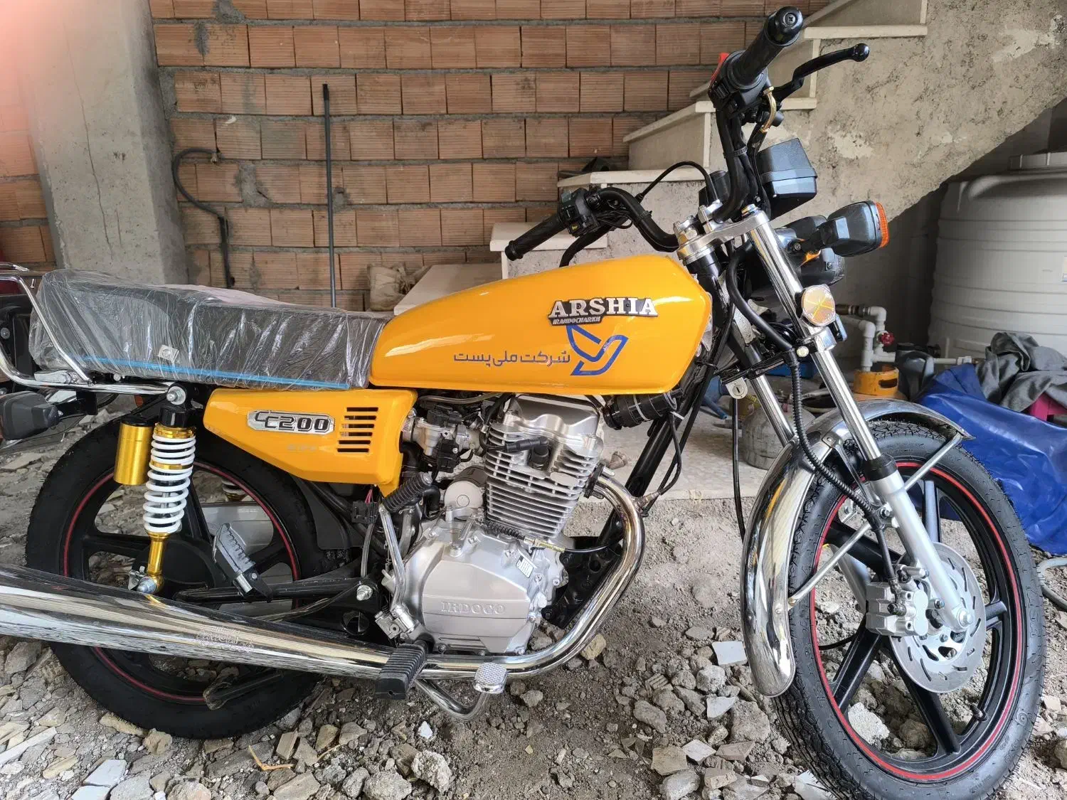 موتور هوندا ۲۰۰ خشک|موتورسیکلت|رشت, شهرک شهید مفتح|دیوار