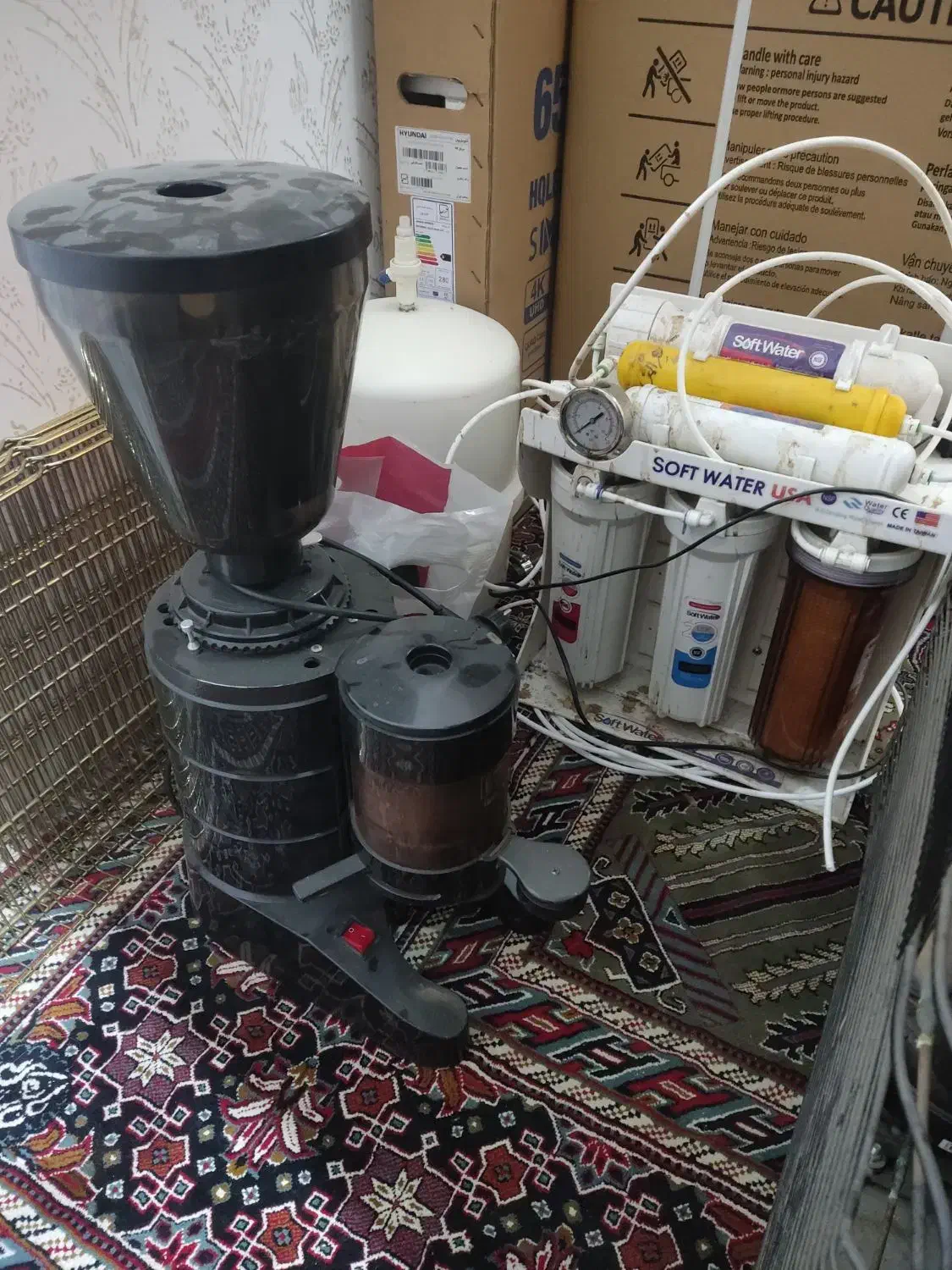 دستگاه صنعتی قهوه ساز سه گروپ،اسیاب،یخچال،تصفیه|کافی‌شاپ و رستوران|دهدشت, |دیوار