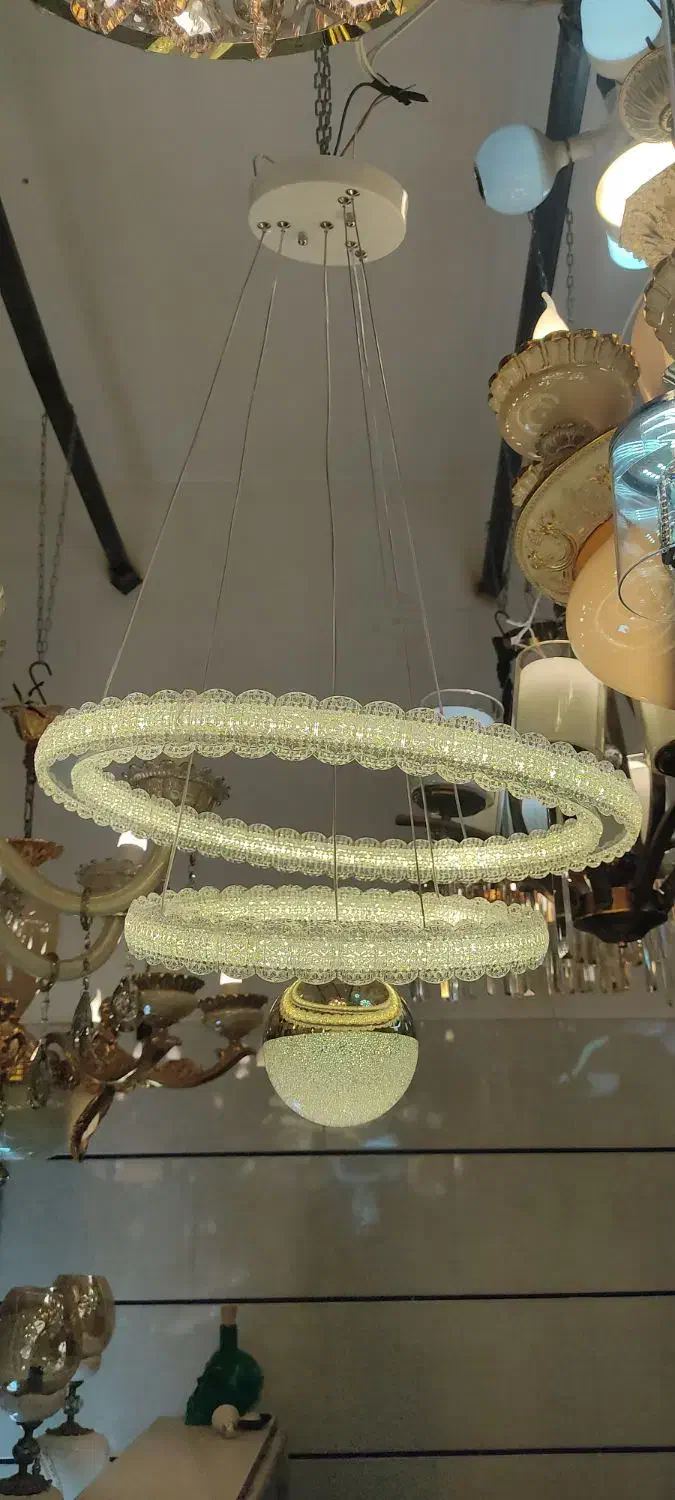 انواع لوستر های ال ای دی وارداتی زیر قیمت بازار|لوستر و چراغ آویز|اهر, |دیوار