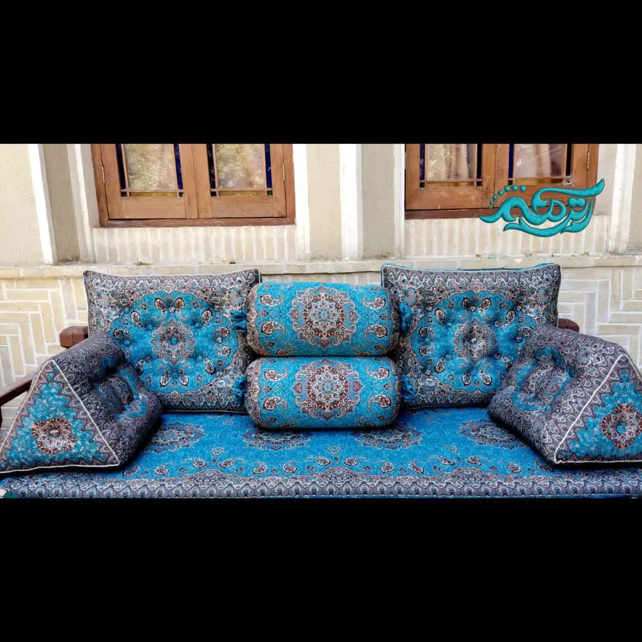 شاه نشین|پشتی|یزد, |دیوار