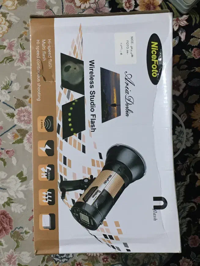 فلاش پرتابل نایس فوتو NiceFoto flash 680A|دوربین عکاسی و فیلمبرداری|مشهد, الهیه|دیوار