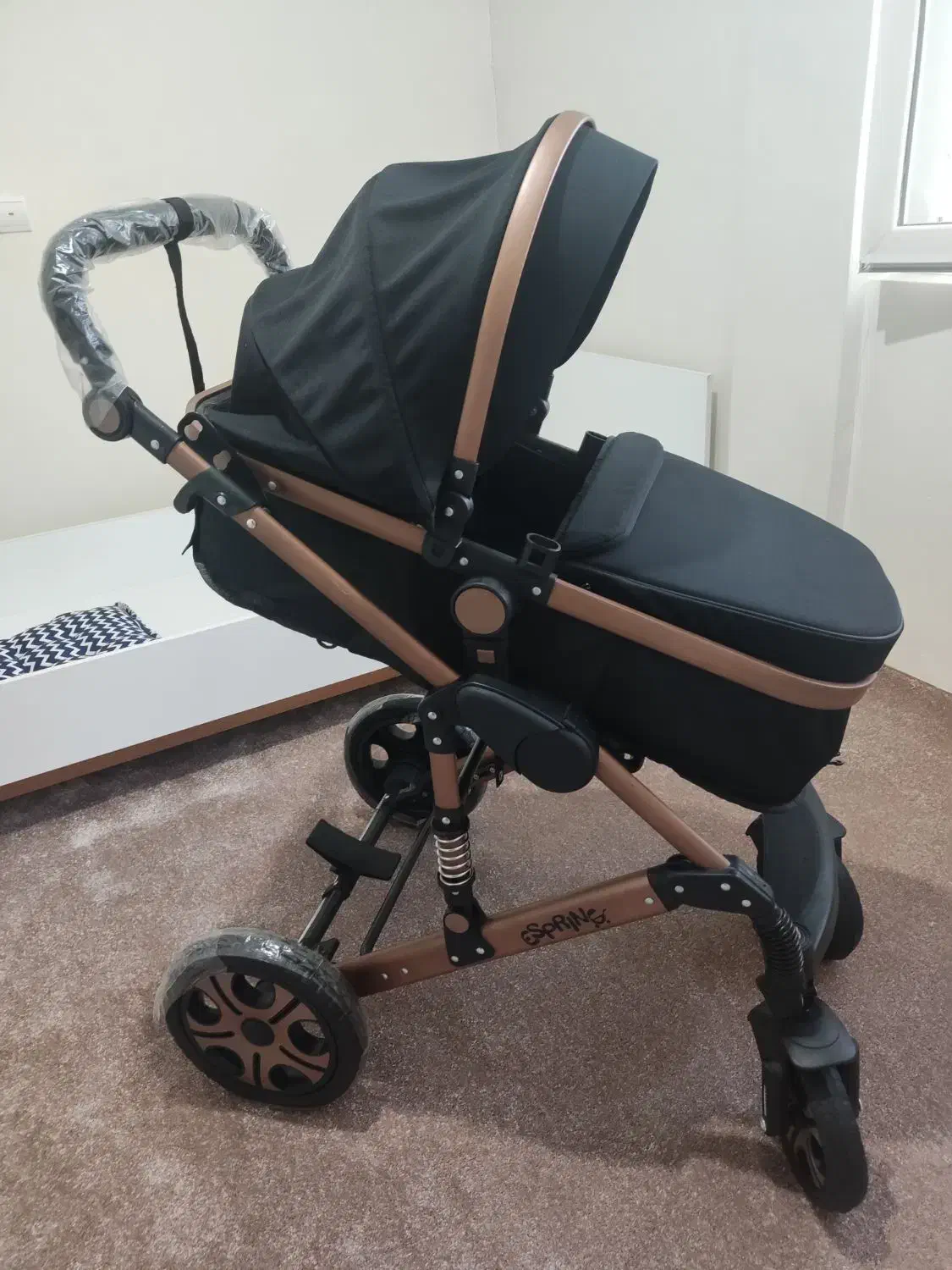 کالسکه اسپرینگ نو نو استفاده نشده|اسباب و اثاث بچه|پرند, فاز ۳|دیوار