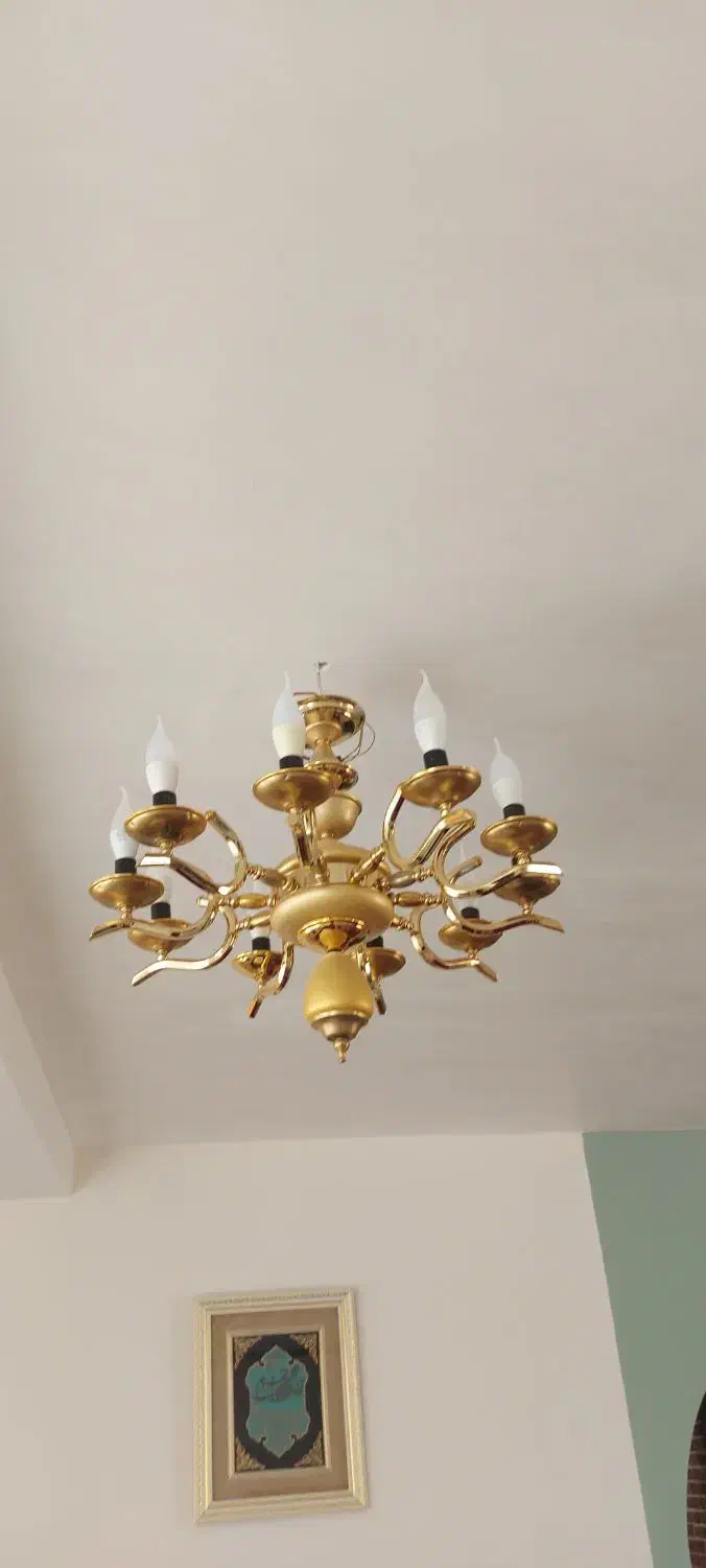 یک جفت لوستر|لوستر و چراغ آویز|کرمانشاه, |دیوار