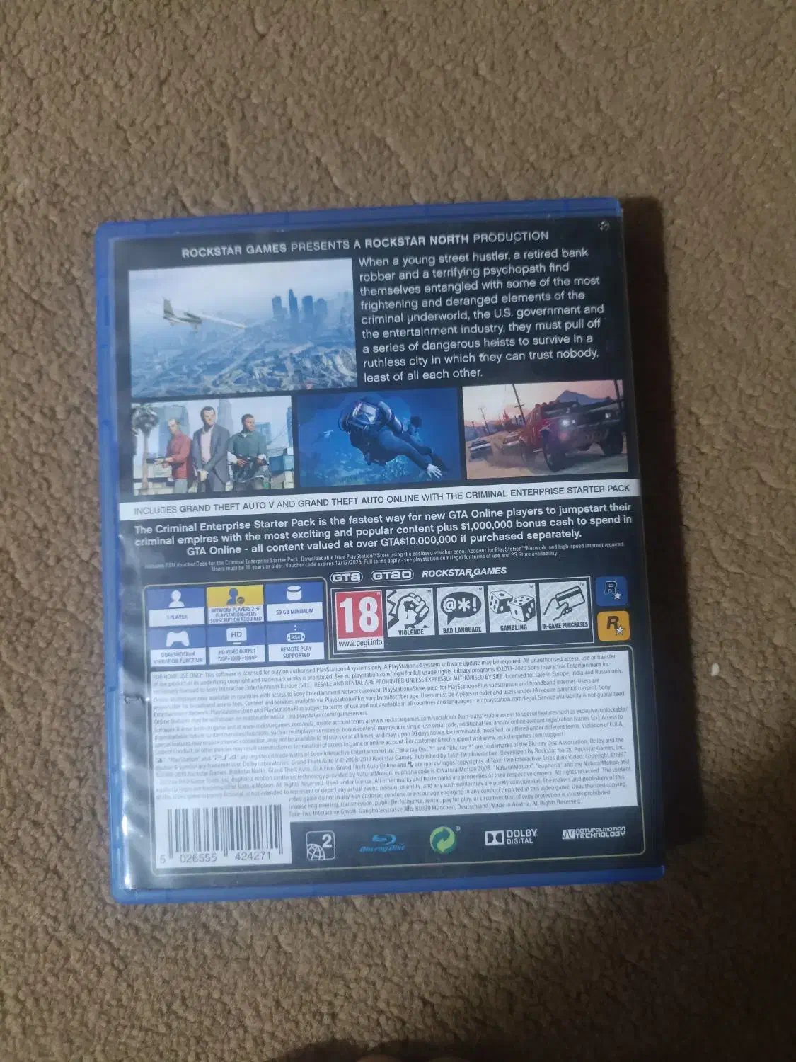 جی تی وی ps4وps5|کنسول، بازی ویدئویی و آنلاین|بیکاه, |دیوار