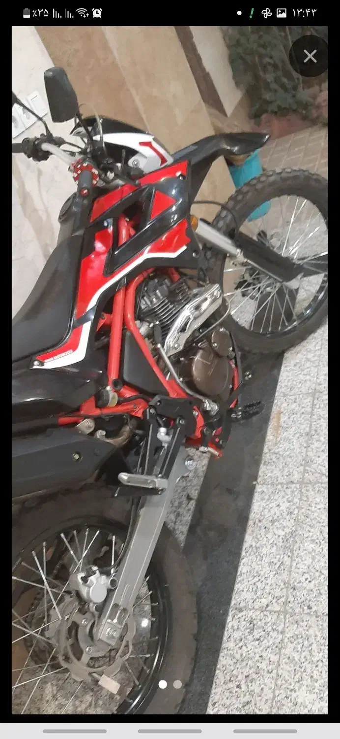 موتور تریل کویر۲۰۰|موتورسیکلت|اردبیل, |دیوار