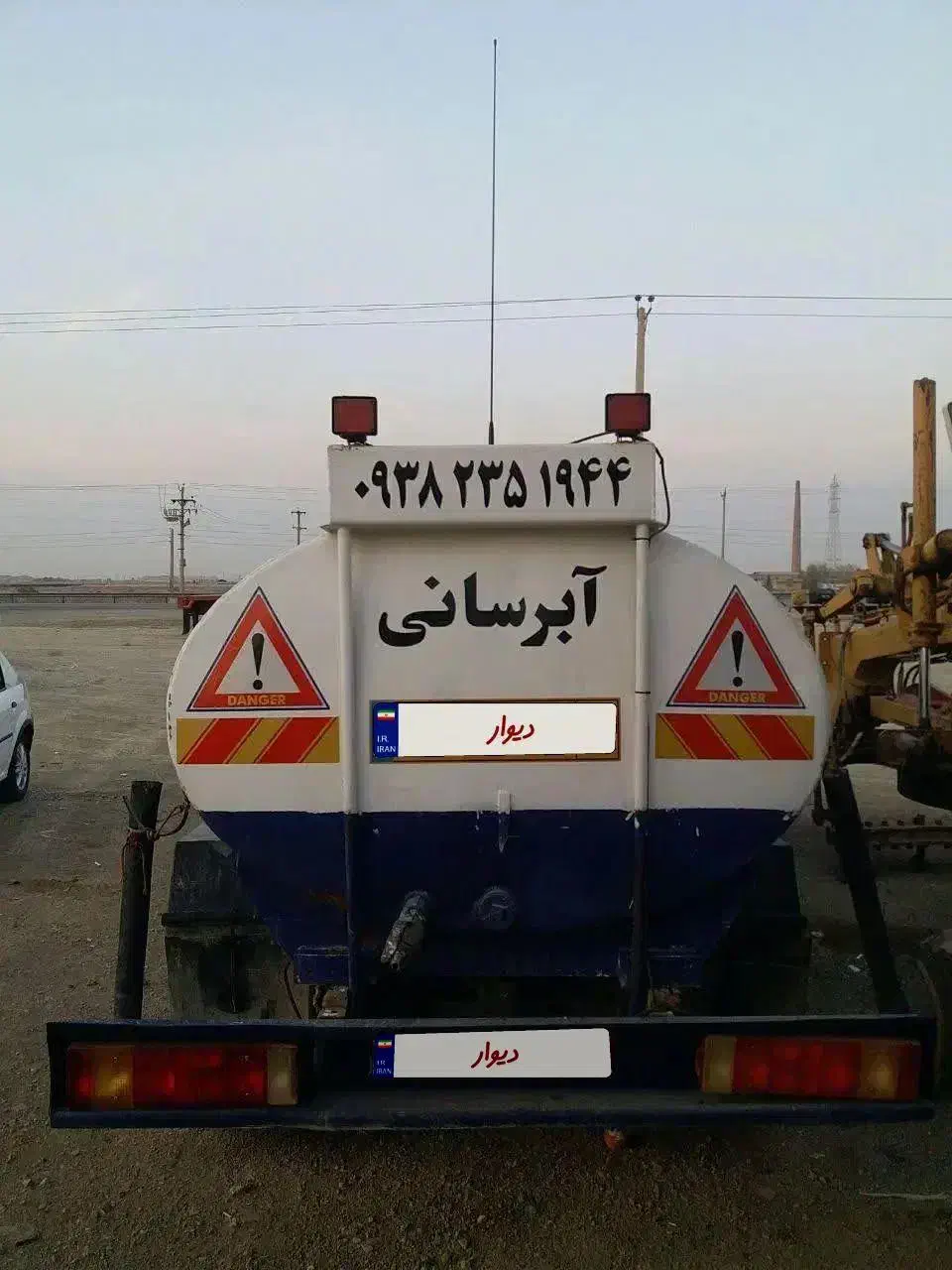 تانکر اب|خودرو سنگین|ابریشم, |دیوار