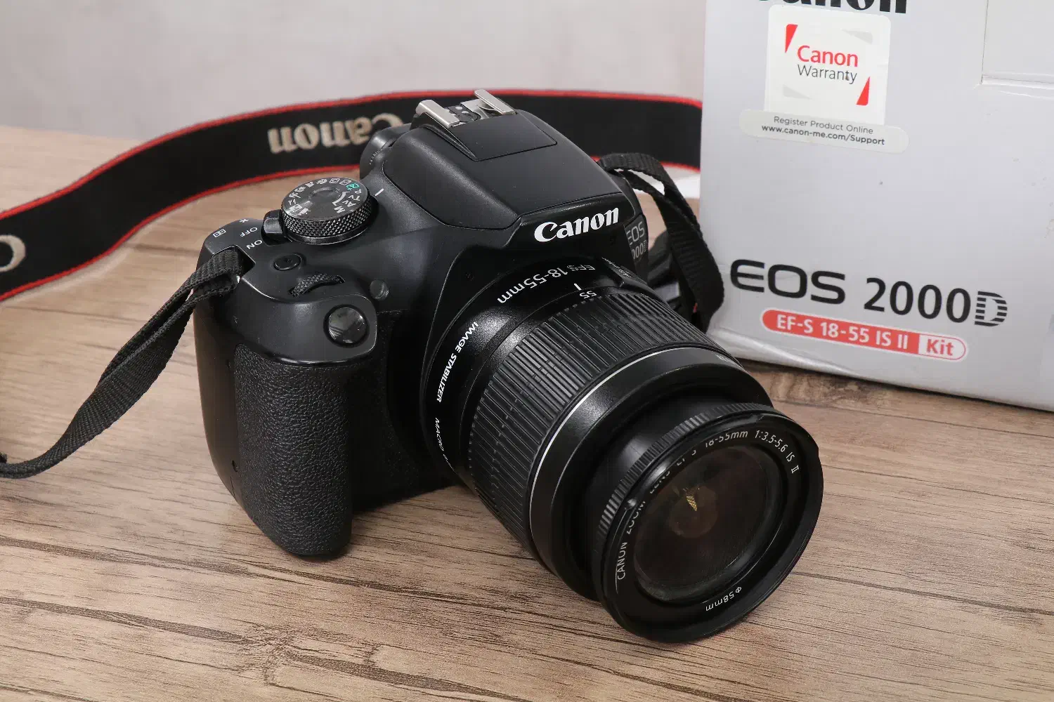 دوربین 2000d کانن با لنز 55*18 در حد نو|دوربین عکاسی و فیلمبرداری|قدس, شهرقدس|دیوار