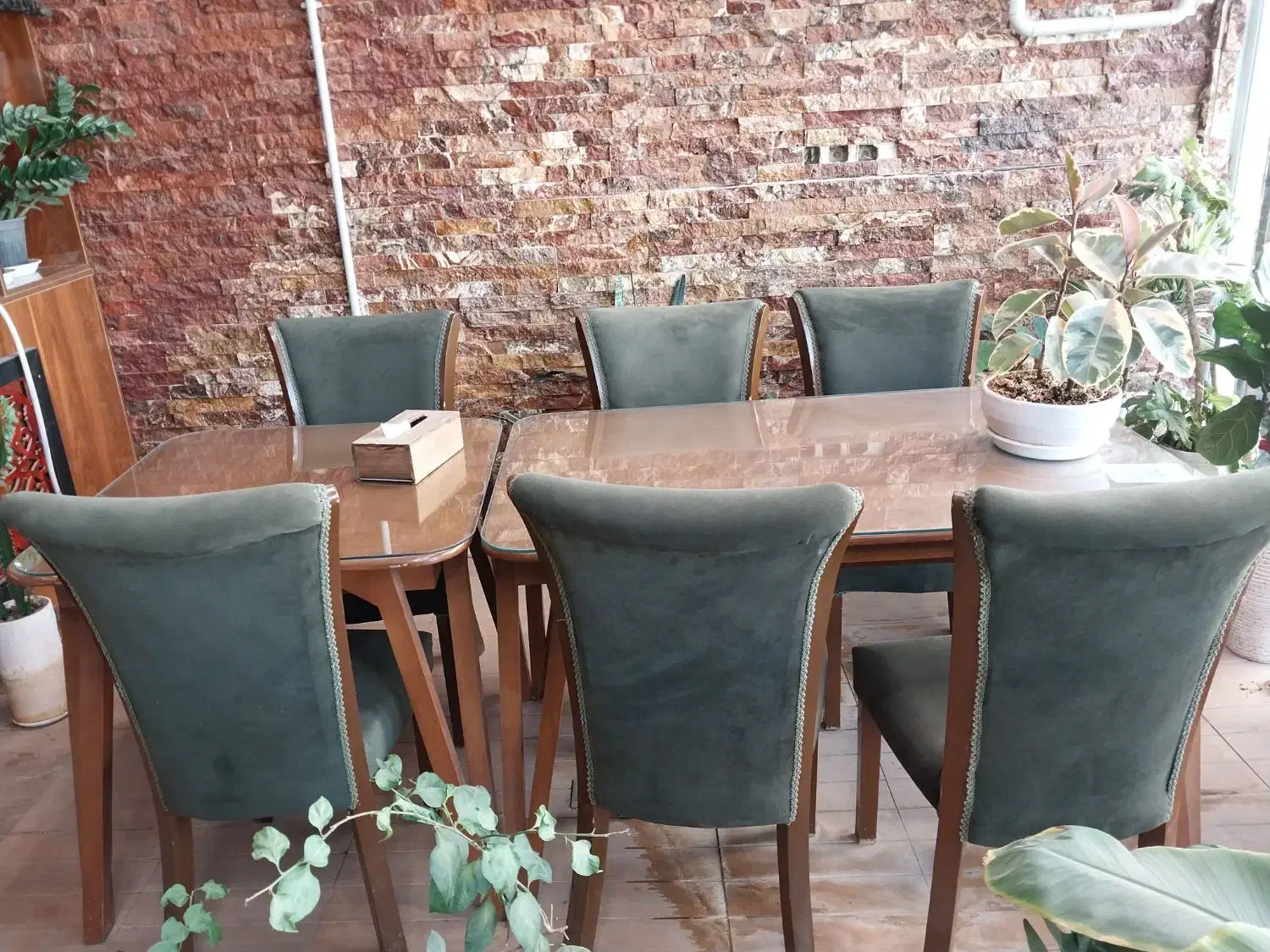 میز وصندلی غذاخوری تمام چوب راش|میز و صندلی غذاخوری|خرمدره, |دیوار