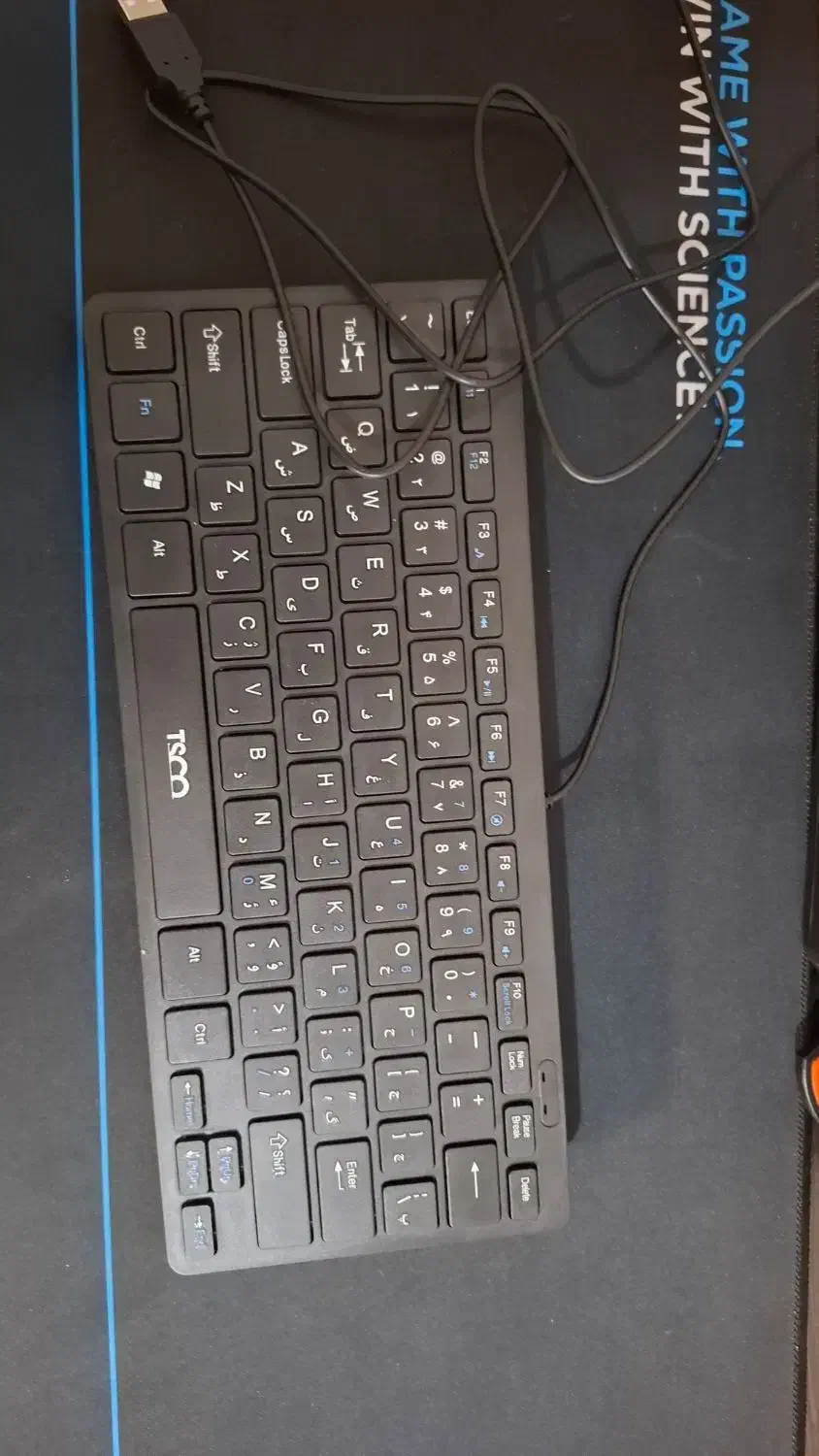 کیبورد سیم دار تسکو مناسب تایپ|قطعات و لوازم جانبی رایانه|اصفهان, فرهنگیان|دیوار