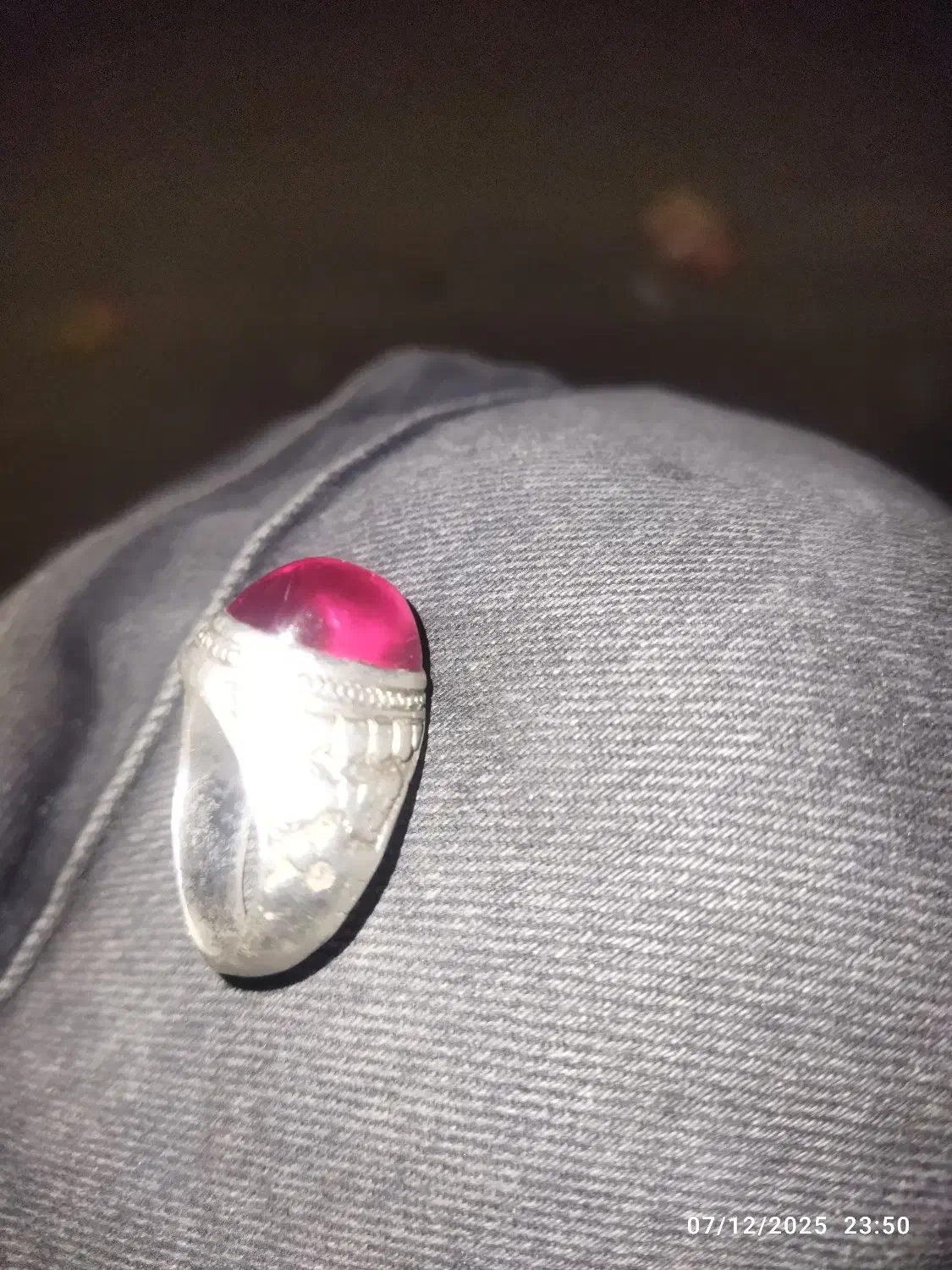 انگشتر نقره قدیمی|جواهرات|بندرعباس, |دیوار