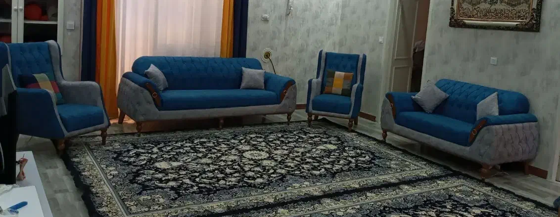 مبل ۷ نفره در حد نو|مبلمان خانگی و میز عسلی|اسدآباد, |دیوار